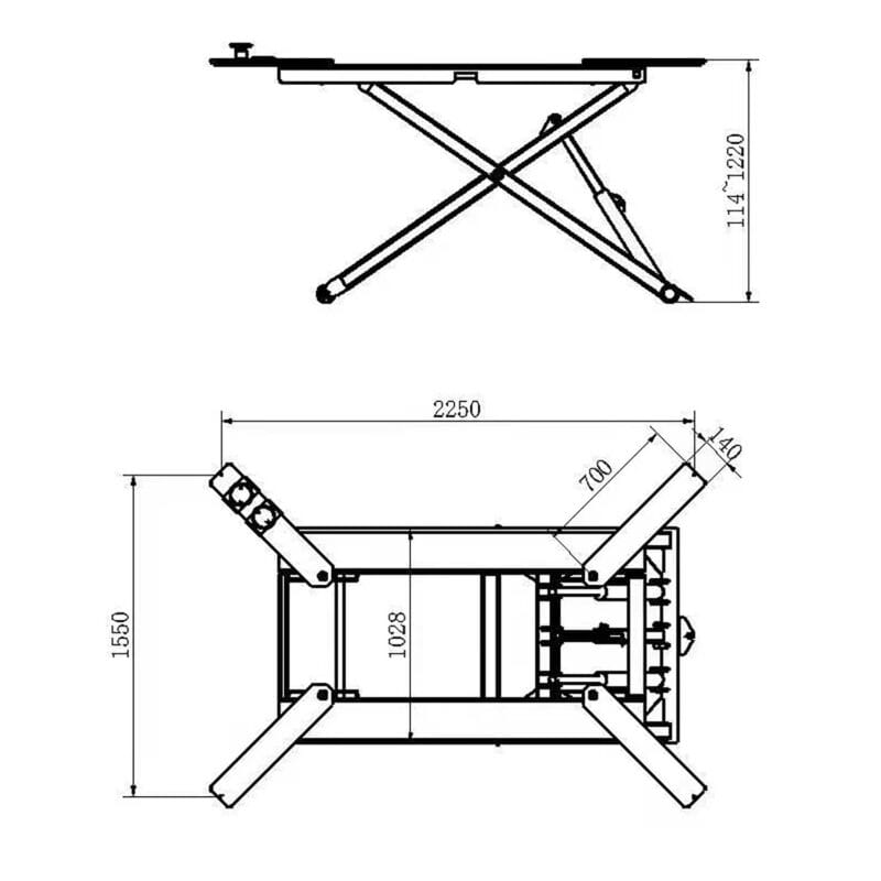 TechLift S3 sakseløfter