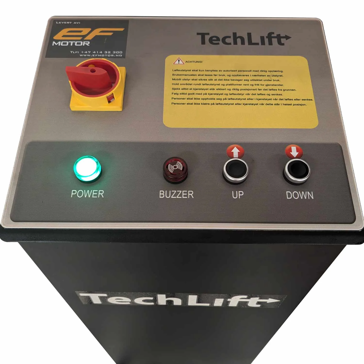 Techlift S6 mk2 sakseløfter uten låsing