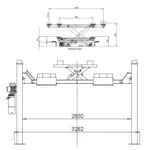 Techlift F5 løftebukk