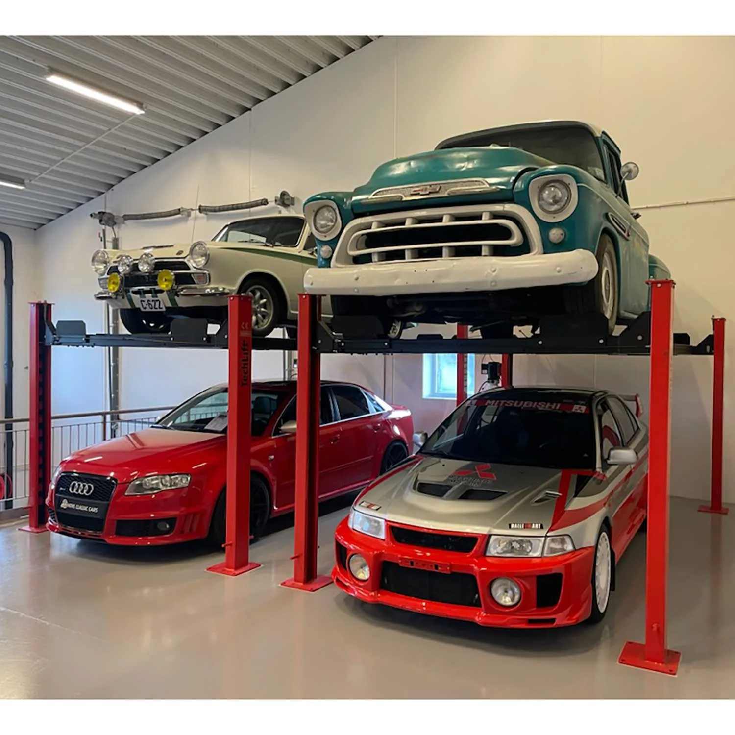 Techlift F3 parkeringsløfter løftebukk