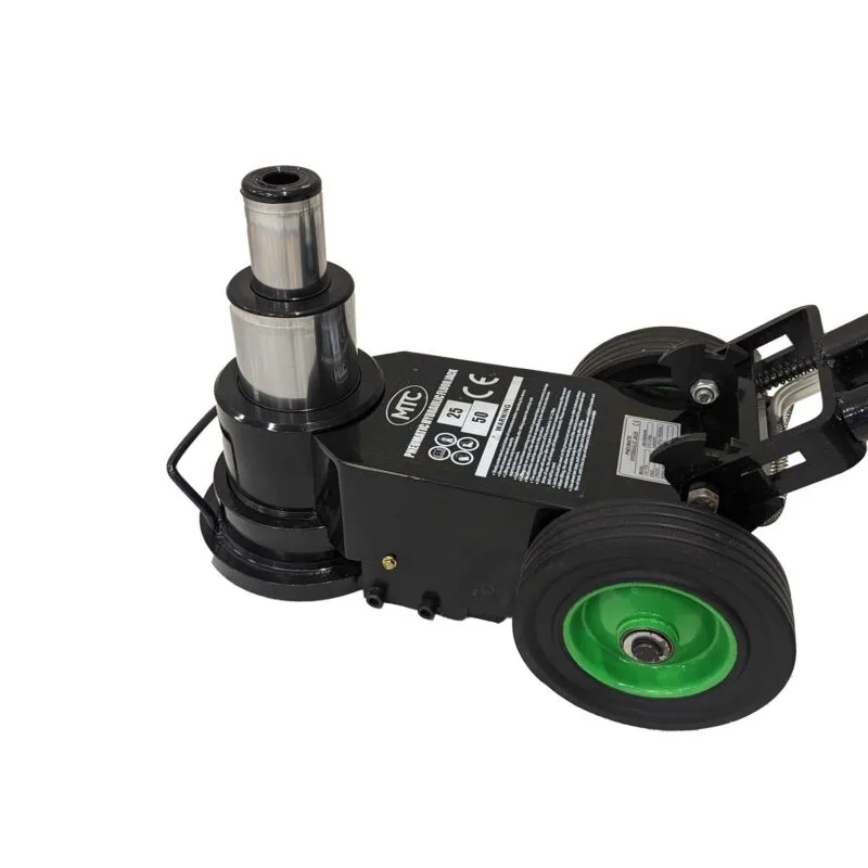 Lastebil_jekk_luft_25-50t_6 Lufthydraulisk verkstedsjekk for lastebil og tunge kjøretøyer