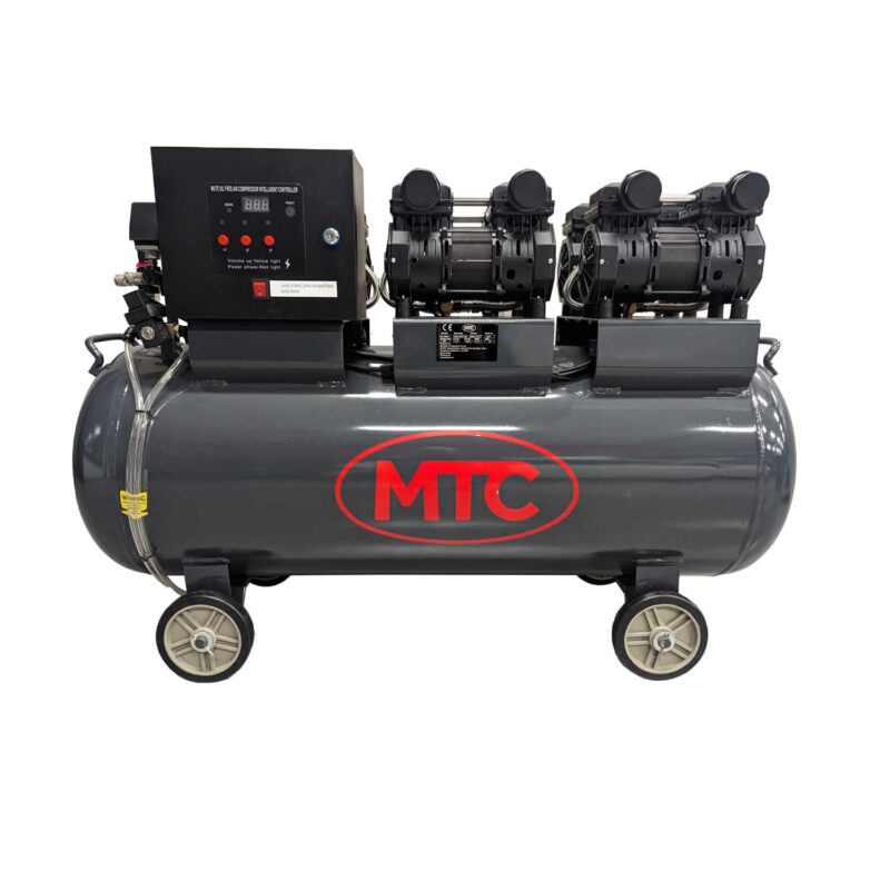 MTC oljefri og støysvak kompressor 8hk