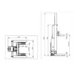 TechLift CL80 løftesøyle for lastebil