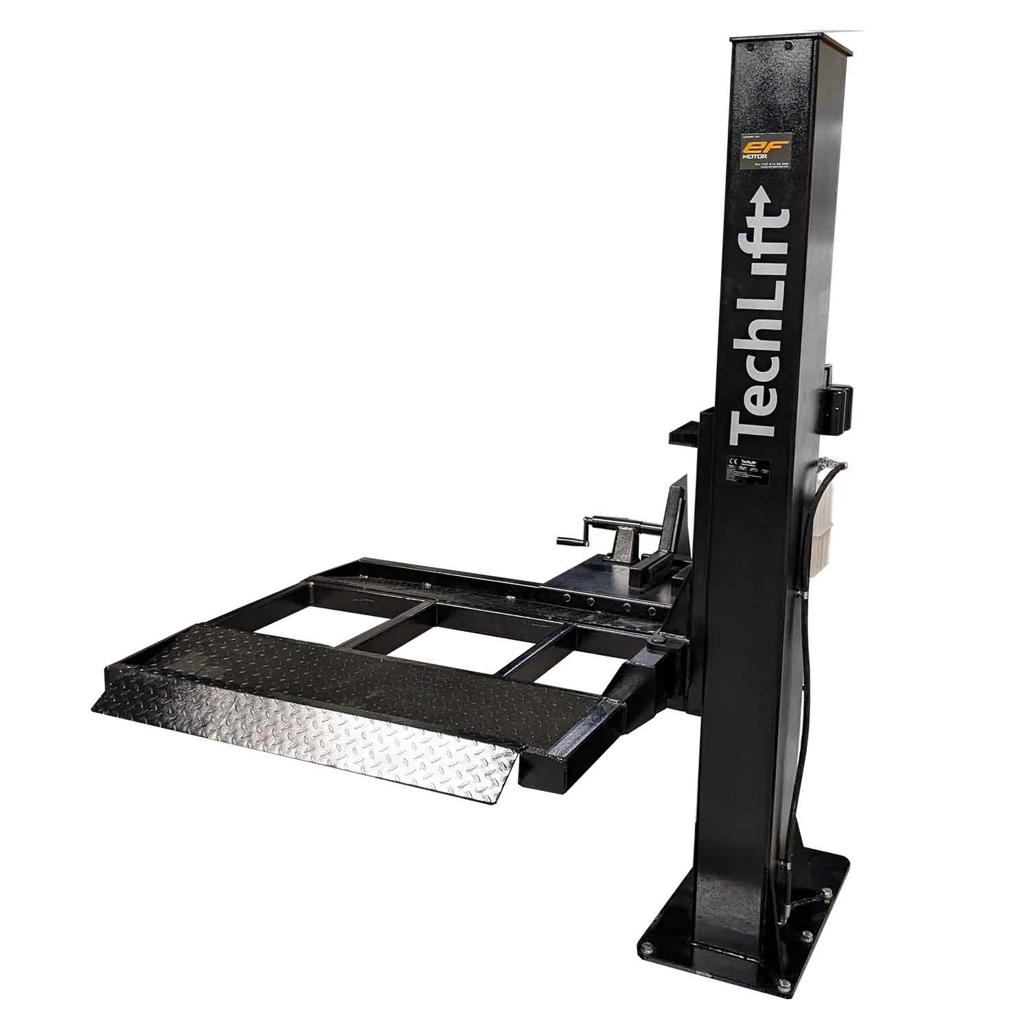 TechLift E1 ensøyler løftebukk for mc og atv