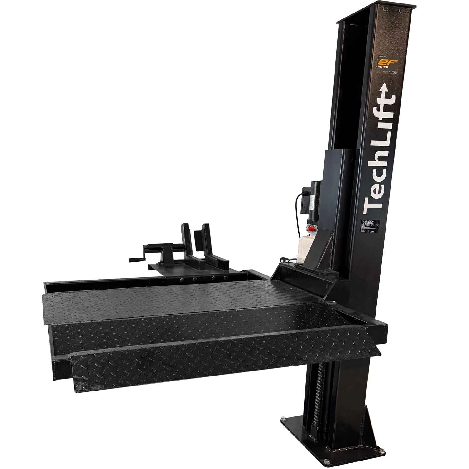 TechLift E1 ensøyler løftebukk for mc og atv