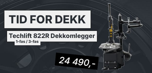 Techlift 822R Dekkomlegger