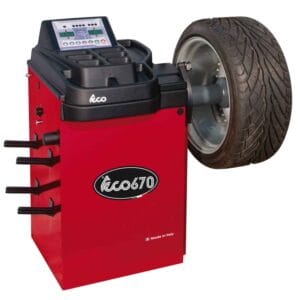 Teco 670 proff avbalanseringsmaskin