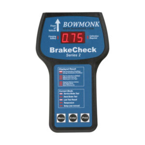 Bowmonk BrakeCheck – Elektronisk retardasjonsmåler for PKK og verksted
