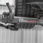 Cascos C4S-XL med EVA-adapter for elbiler – løfter bil fra hjulene for full tilgang til understell