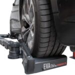 Cascos C4S-XL med EVA-adapter for elbiler – løfter bil fra hjulene for full tilgang til understell