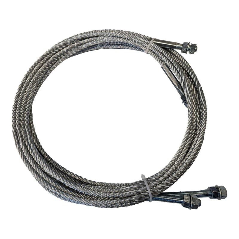 Vaier for TechLift T4 og T4e tosøyler løftebukk Vaier for TechLift T4 og T4e tosøyler løftebukk