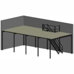 Mesanin lagerseksjon 72 m2