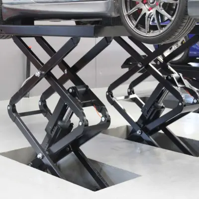 TechLift S7 mk3, sakseløfter for nedfelling, lang utg.