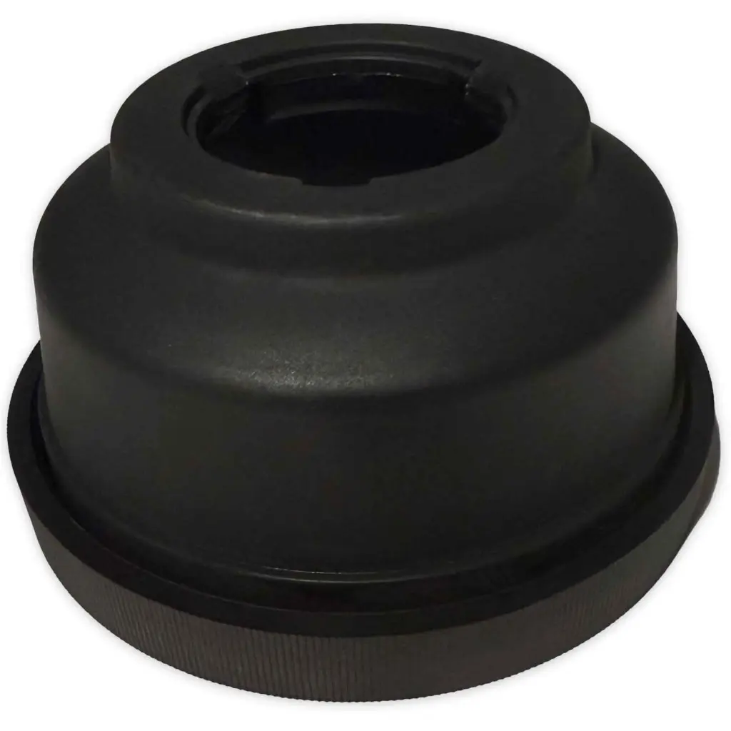 Plastkopp for hurtigmutter 125mm