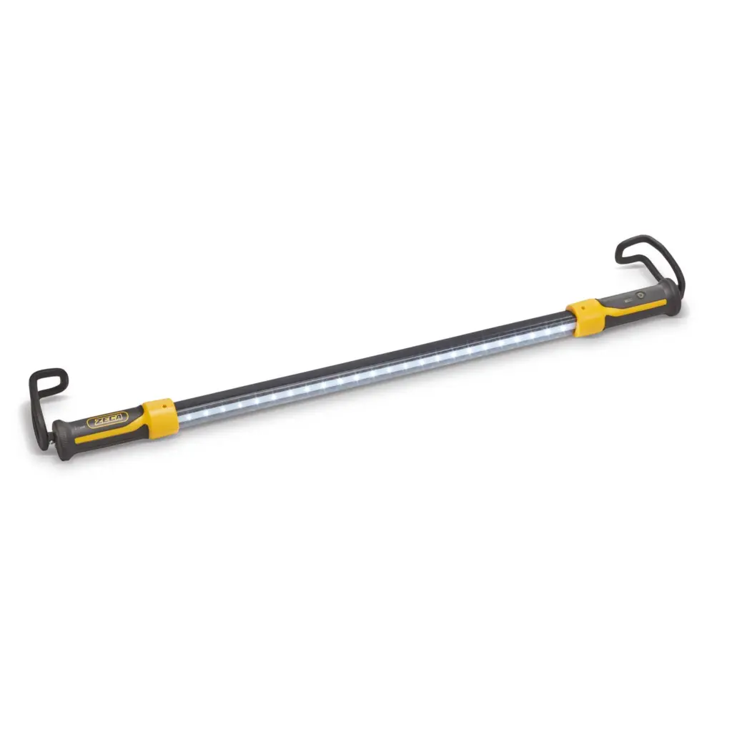 Zeca motorromlampe med kabel
