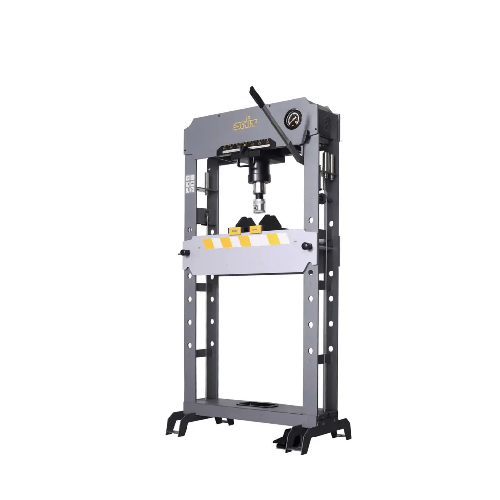 SNIT Hydraulisk/pneumatisk verkstedpresse – 50 tonn