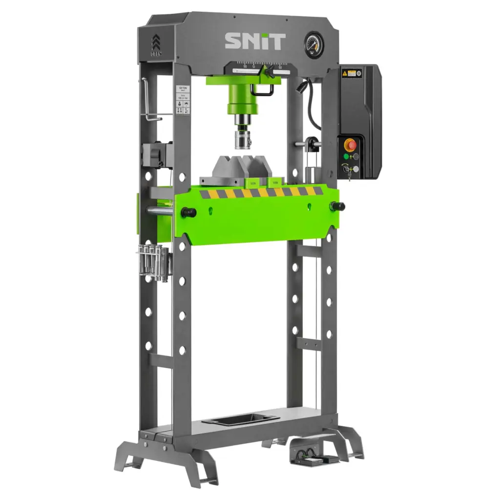 SNIT Elektrisk verkstedpresse – 50 tonn