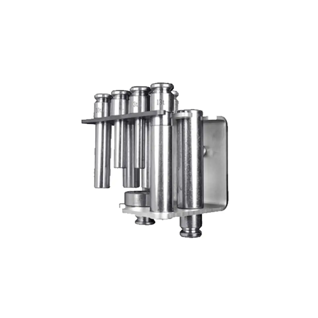 Pinssett med holder – for verkstedpresse