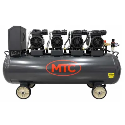 MTC Oljefri og stillegående kompressor, 4,8kW, 140 liter