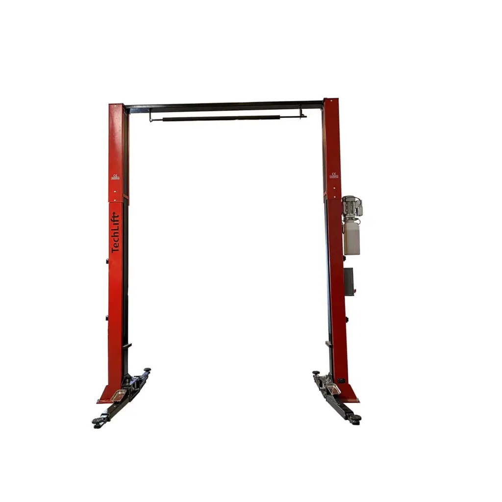 TechLift T5e, 2-søyler løftebukk, Toppmodell