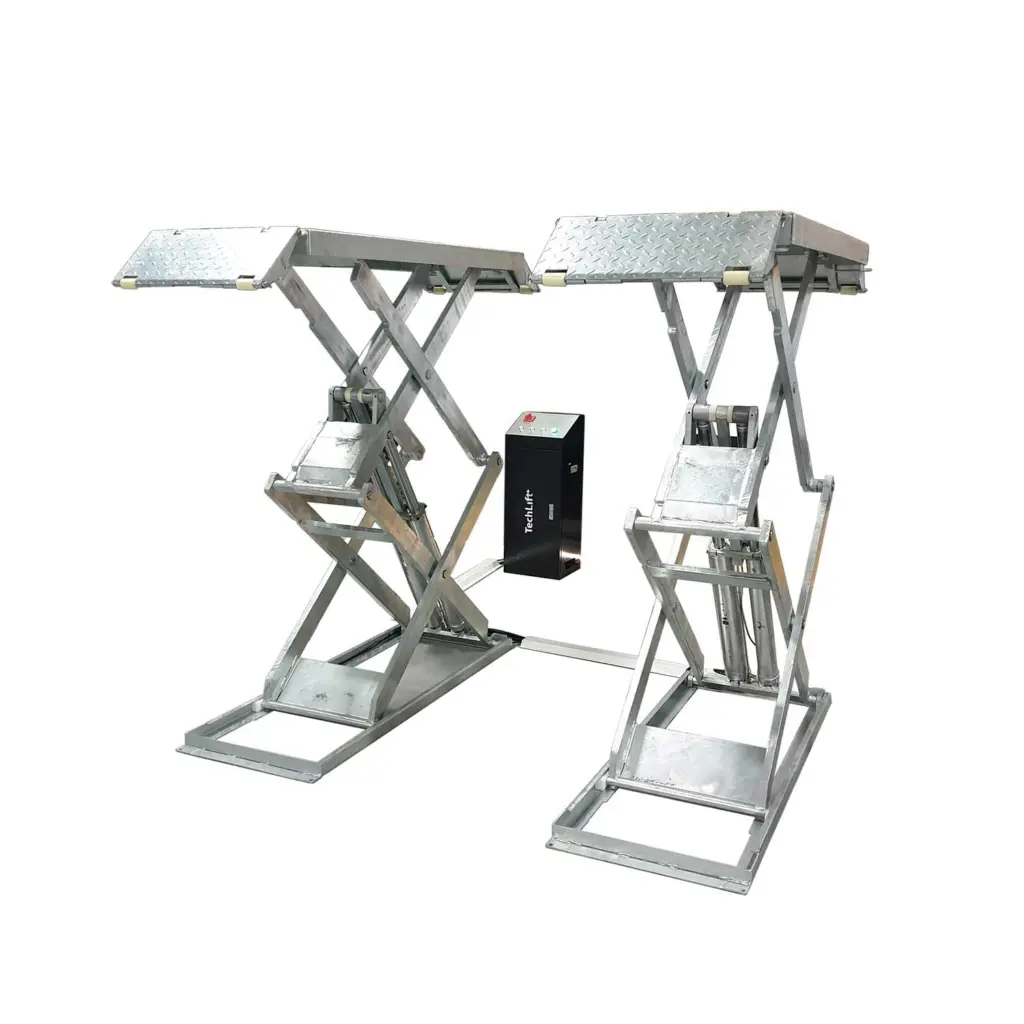 TechLift S6G, Galvanisert sakseløfter med låsing