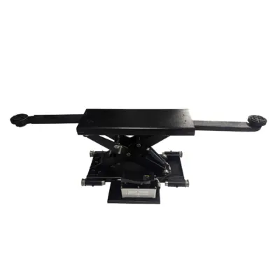 Hydraulisk traversjekk med pneumatisk pumpe