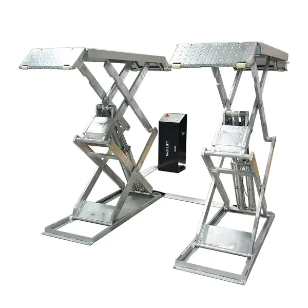 TechLift S6G, Galvanisert sakseløfter med låsing