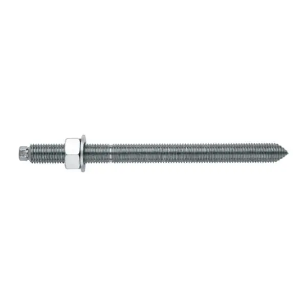 Bolt / gjengestang for ankermasse Elforsinket M16 x 190. 10stk