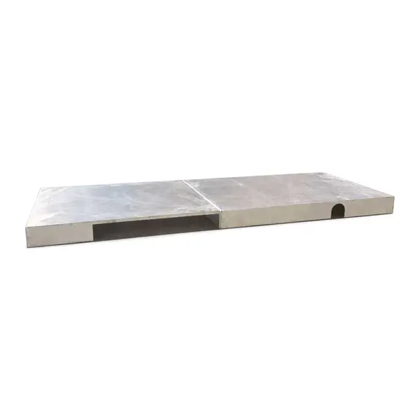 Senterplate for nedfelling av S2lg