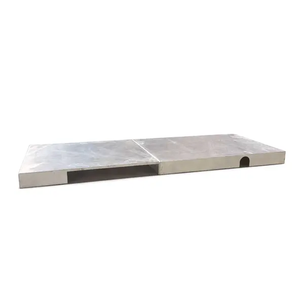 Senterplate for nedfelling av S2lg
