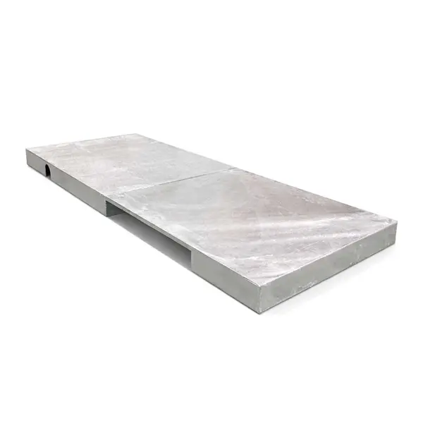 Senterplate for nedfelling av S2g