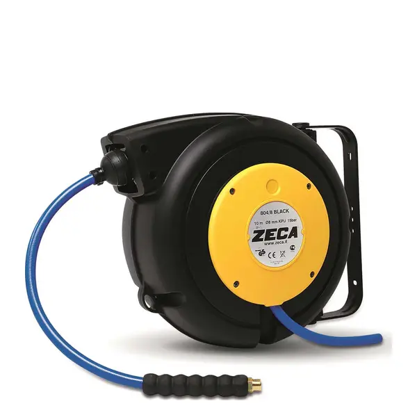 Zeca slangetrommel for trykkluft – 8m, 10mm