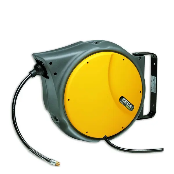 Zeca slangetrommel for trykkluft – 16m, 10mm