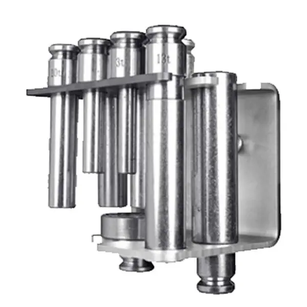 Pinssett med holder – for verkstedpresse