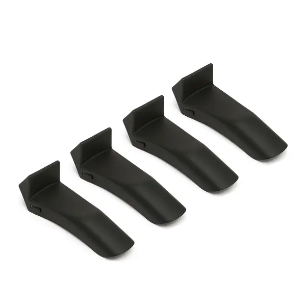 Lange plastbeskyttere for klembakker på dekkmaskin 821R, 822R, 620