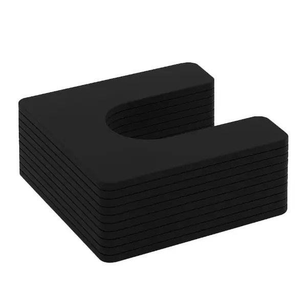 Plastshims 1,6 mm – 10-pakning for løftebukker (gulvjustering)