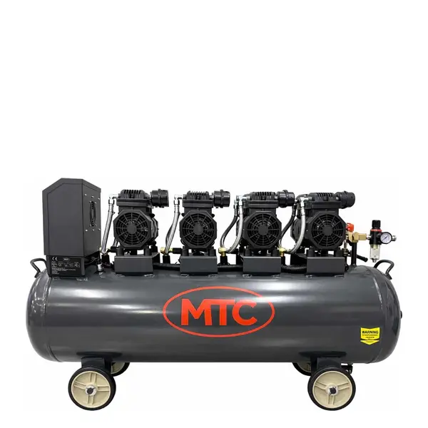 MTC Oljefri og stillegående kompressor, 4,8kW, 140 liter
