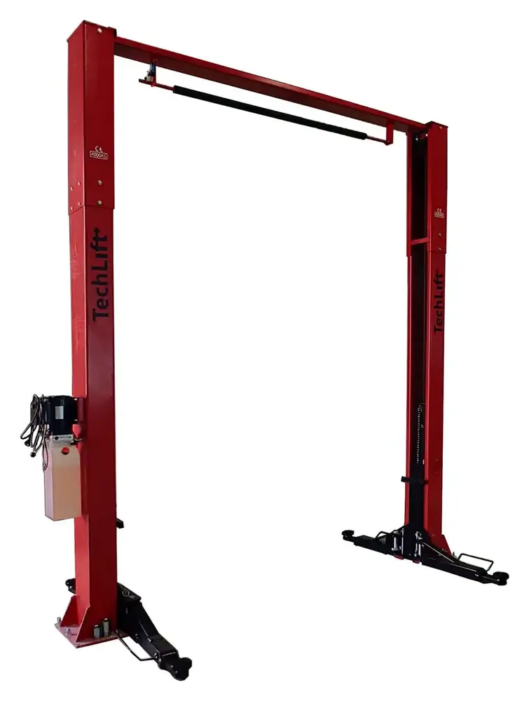TechLift T5, 2-søyle løftebukk, manuell låsing