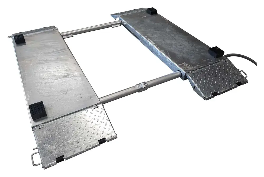 TechLift S2Lg galvanisert sakseløfter, 120cm løft